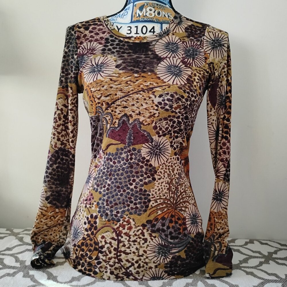 Karen Kane Semi Sheer Stretch Layering Tee